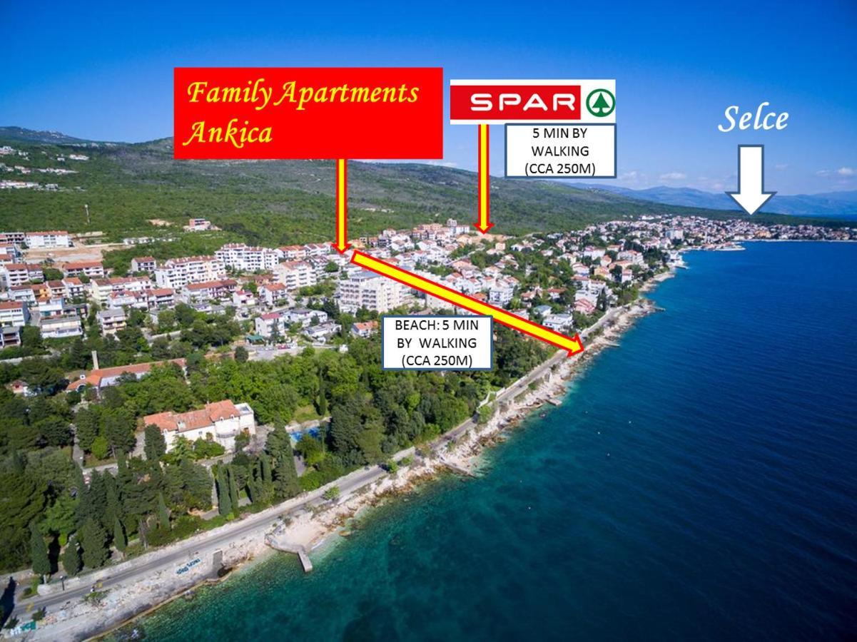 Family Apartments Ankica Crikvenica Eksteriør bilde
