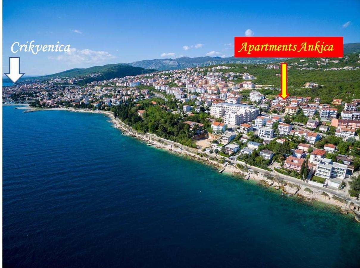 Family Apartments Ankica Crikvenica Eksteriør bilde